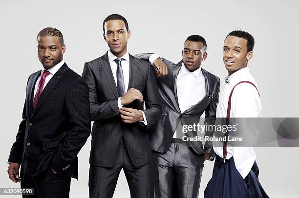 Pop band JLS are photographed on September 16, 2011 in London, England.