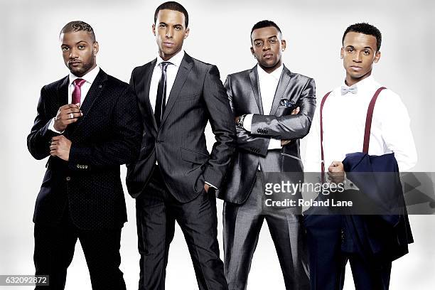 Pop band JLS are photographed on September 16, 2011 in London, England.