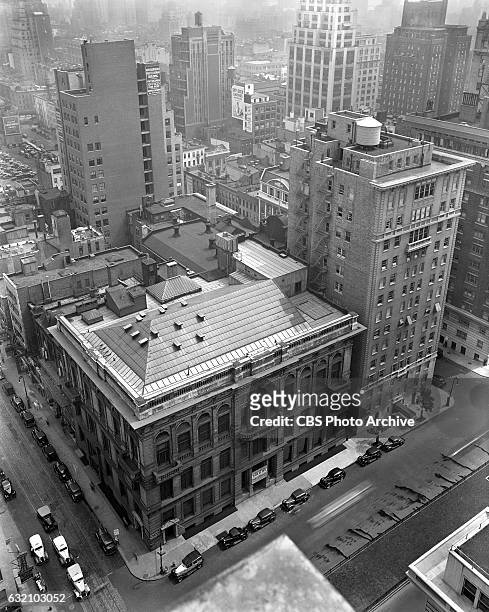 Photo taken by CBS of location at the southeast corner of East 59 Street and Park Avenue, New York, NY. Long vacant and formerly known as the...