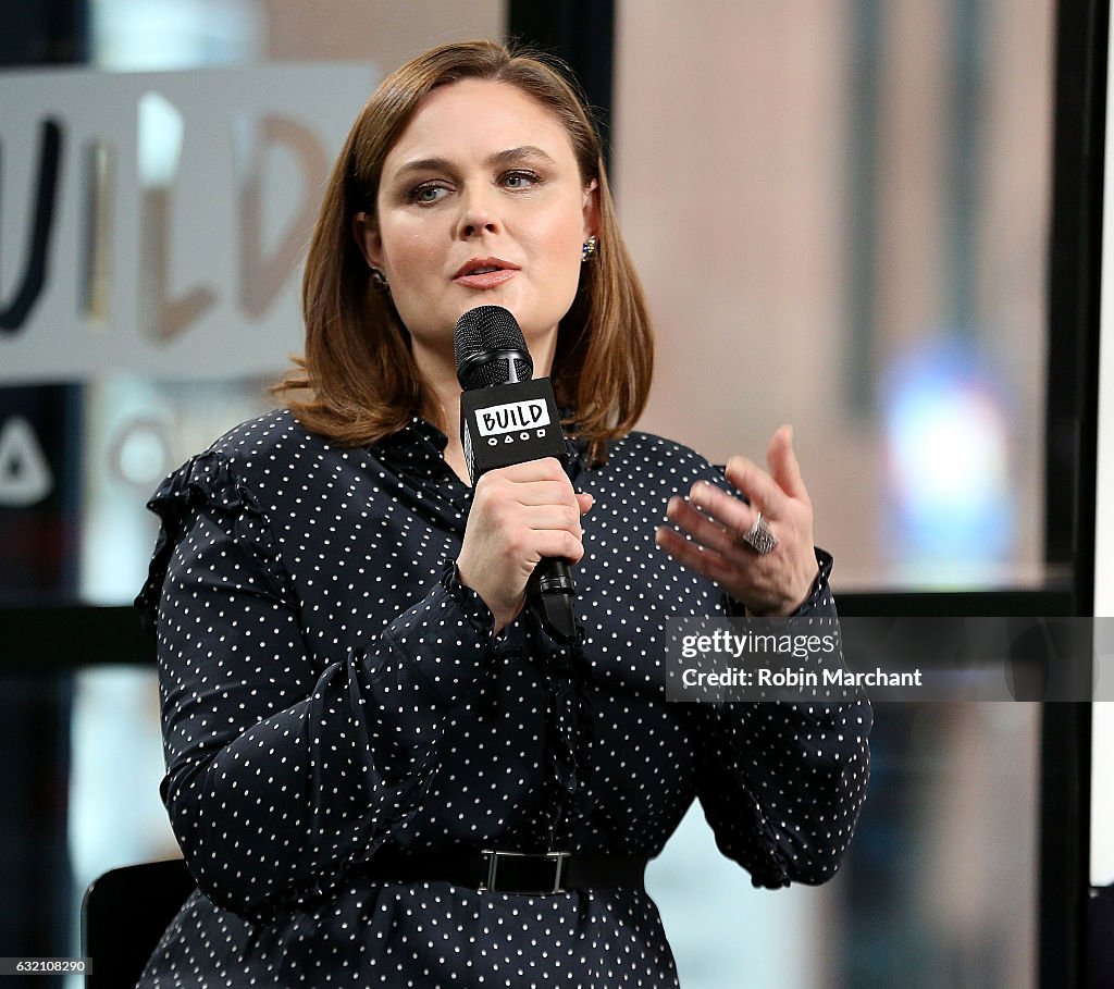 Build Series Presents Emily Deschanel Discussing Her Role On "Bones"