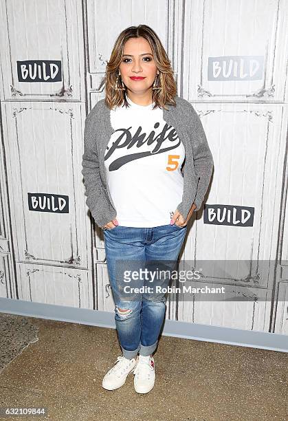 Build Series Presents Cristela Alonzo discussing her role in "Lower Classy" at Build Studio on January 19, 2017 in New York City.
