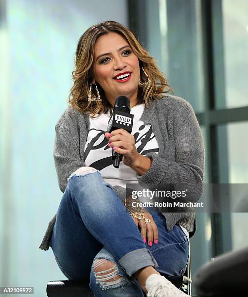 Build Series Presents Cristela Alonzo discussing her role in "Lower Classy" at Build Studio on January 19, 2017 in New York City.