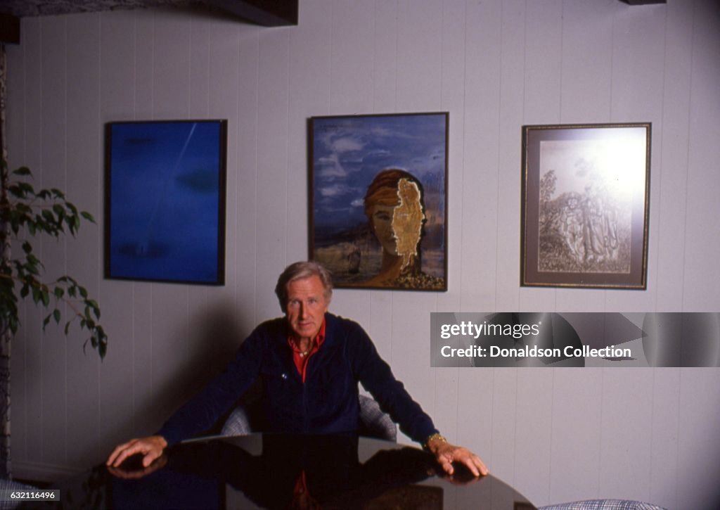 Lloyd Bridges Portrait Session At Home