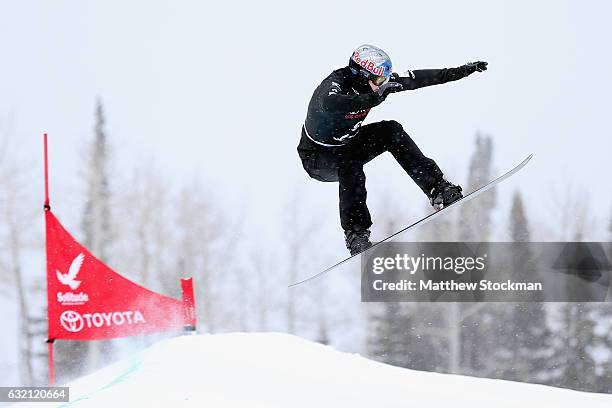 Alex Pullin of Australia of Canada competes in the qualification round of the Toyota US Grand Prix at Solitude Mountain Resort on January 19, 2017 in...