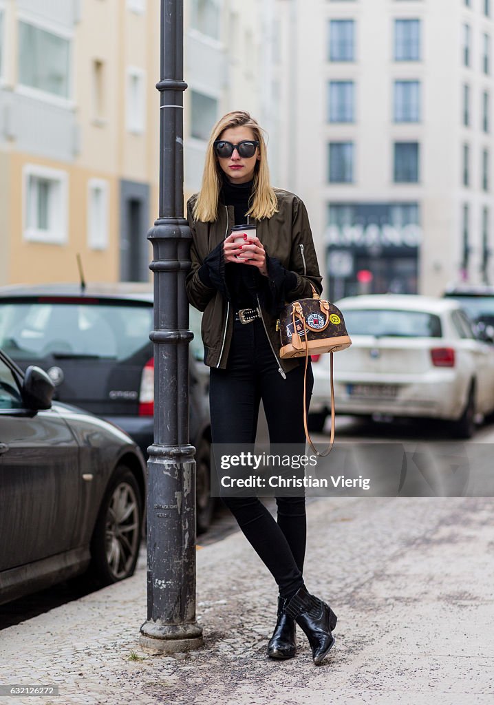 Street Style Day 3 - Mercedes-Benz Fashion Week Berlin A/W 2017