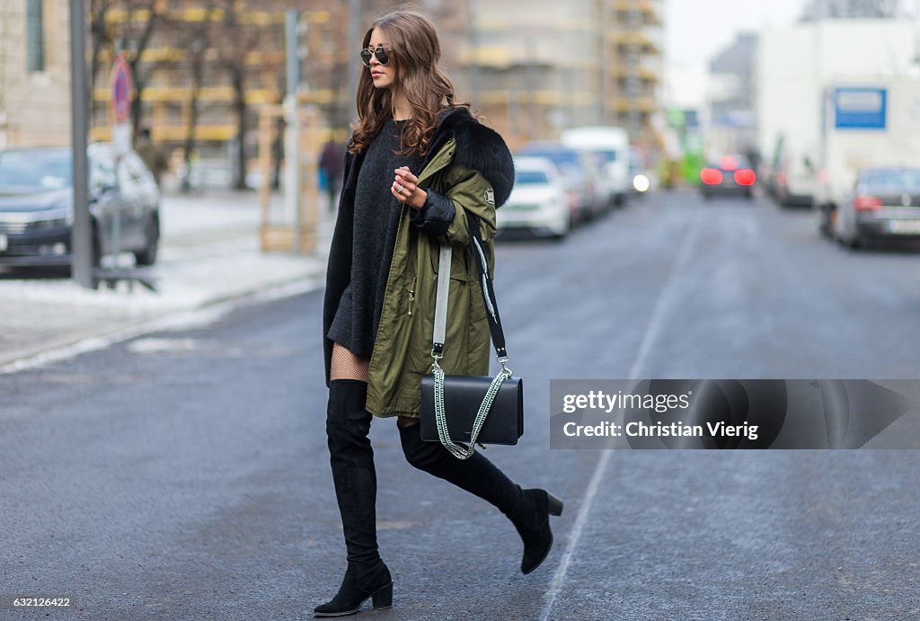 Street Style Day 3 - Mercedes-Benz Fashion Week Berlin A/W 2017