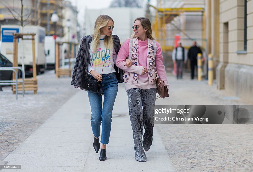 Street Style Day 3 - Mercedes-Benz Fashion Week Berlin A/W 2017