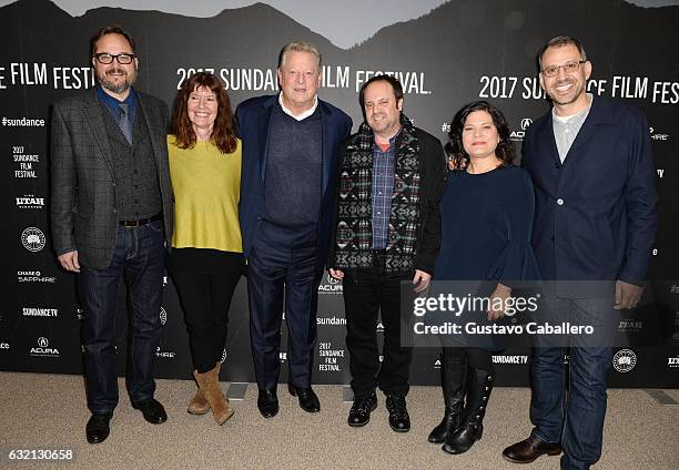 Co-Producer Richard Berge, EP, Documentary Film Participant Media Diane Weyermann, former vice president of the US Al Gore, founder and chairman...