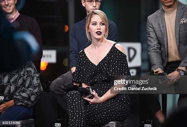 Kelsey Darragh attends Build Series Presents Buzzfeed Motion Pictures Staff at Build Studio on January 19, 2017 in New York City.