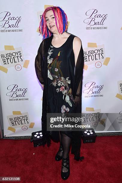 Director Lana Wachowski attends the Busboys and Poets' Peace Ball: Voices of Hope and Resistance at National Museum Of African American History &...