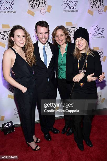 Terah Lyons, Matthew McAllister, Chief Technology Officer of the United States Megan Smith and guest attend the Busboys and Poets' Peace Ball: Voices...