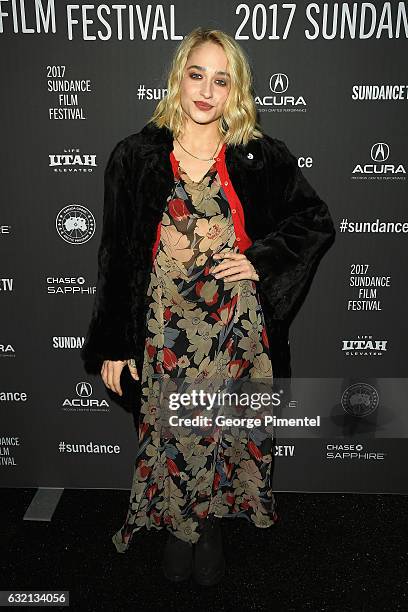 Actress Jemima Kirke attends "The Little Hours" premiere during day 1 of the 2017 Sundance Film Festival at Library Center Theater on January 19,...
