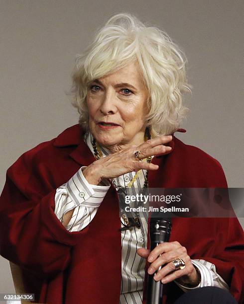 Actress Betty Buckley attends Meet the Actor to discuss "Split" at Apple Store Soho on January 19, 2017 in New York City.