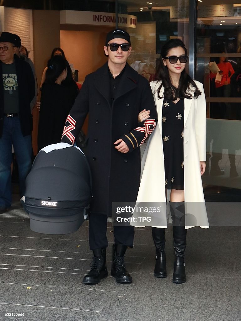 Xiaoming Huang and Angelababy