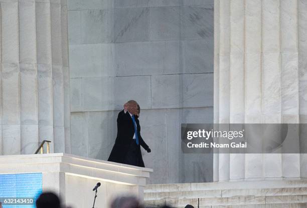 President-elect of the United States of America Donald J. Trump and Melania Trump attend the Inaugural 2017 Make America Great Again Welcome...