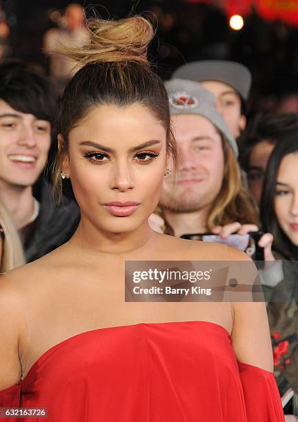 Actress Adriadna Gutierrez arrives at the premiere of Paramount Pictures' 'xXx: Return Of Xander Cage' at TCL Chinese Theatre IMAX on January 19,...