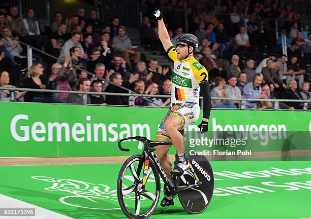Maximilian Levy during the 106th Six Days Race Berlin on January 19, 2017 in Berlin, Germany.