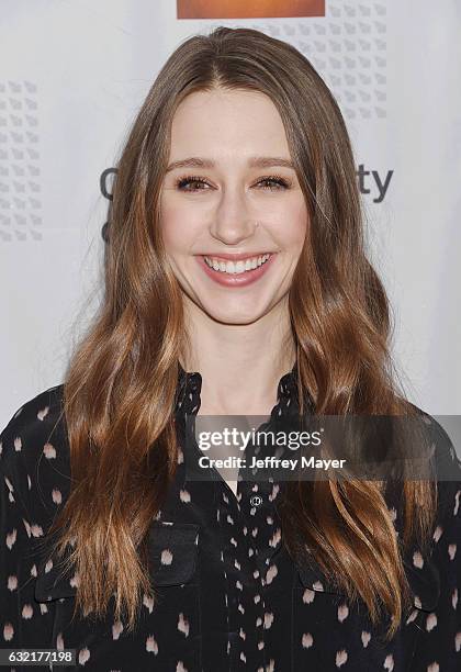 Actress Taissa Farmiga arrives at the 2017 Annual Artios Awards at The Beverly Hilton Hotel on January 19, 2017 in Beverly Hills, California.