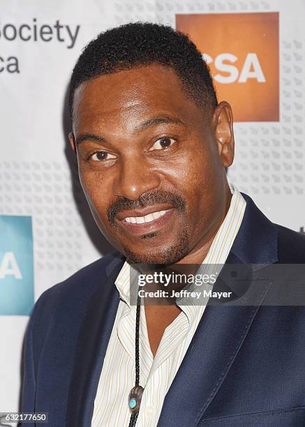 Actor Mykelti Williamson arrives at the 2017 Annual Artios Awards at The Beverly Hilton Hotel on January 19, 2017 in Beverly Hills, California.