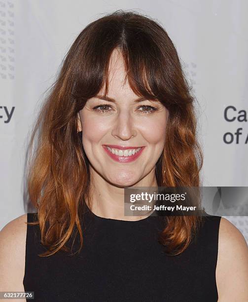 Actress Rosemarie DeWitt arrives at the 2017 Annual Artios Awards at The Beverly Hilton Hotel on January 19, 2017 in Beverly Hills, California.