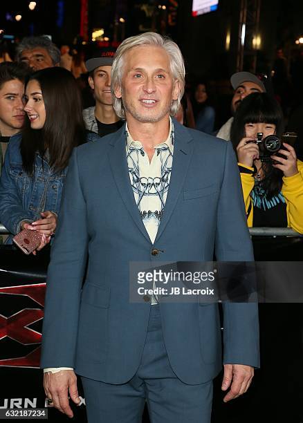David Meister attends the premiere of Paramount Pictures' 'xXx: Return Of Xander Cage' on January 19, 2017 in Los Angeles, California.