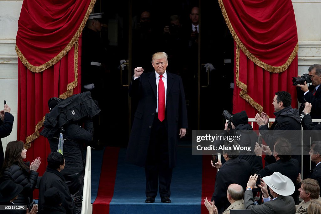 Donald Trump Is Sworn In As 45th President Of The United States