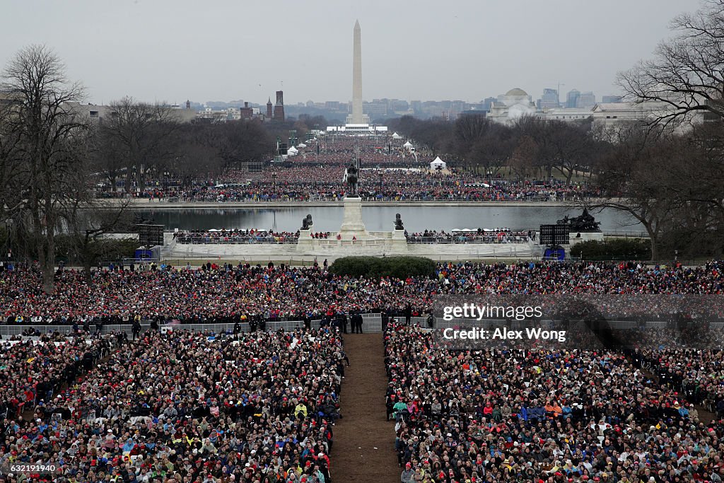 Donald Trump Is Sworn In As 45th President Of The United States
