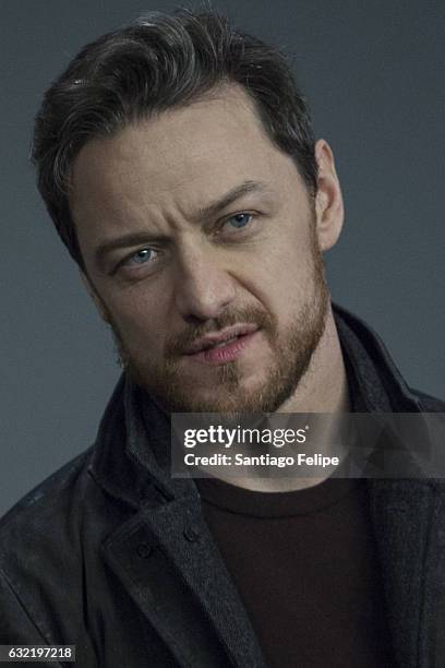 James McAvoy attends Meet the Actor at Apple Store Soho on January 19, 2017 in New York City.
