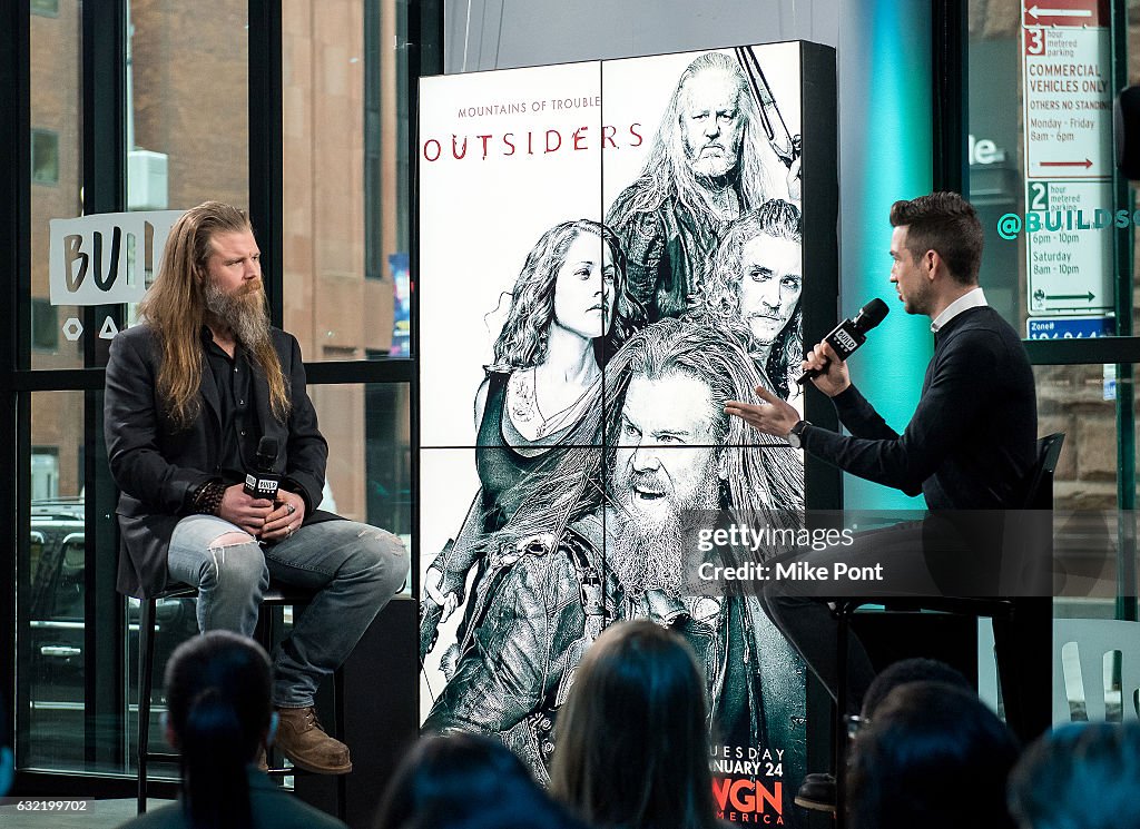 Build Series Presents Ryan Hurst Discussing The Show "Outsiders"