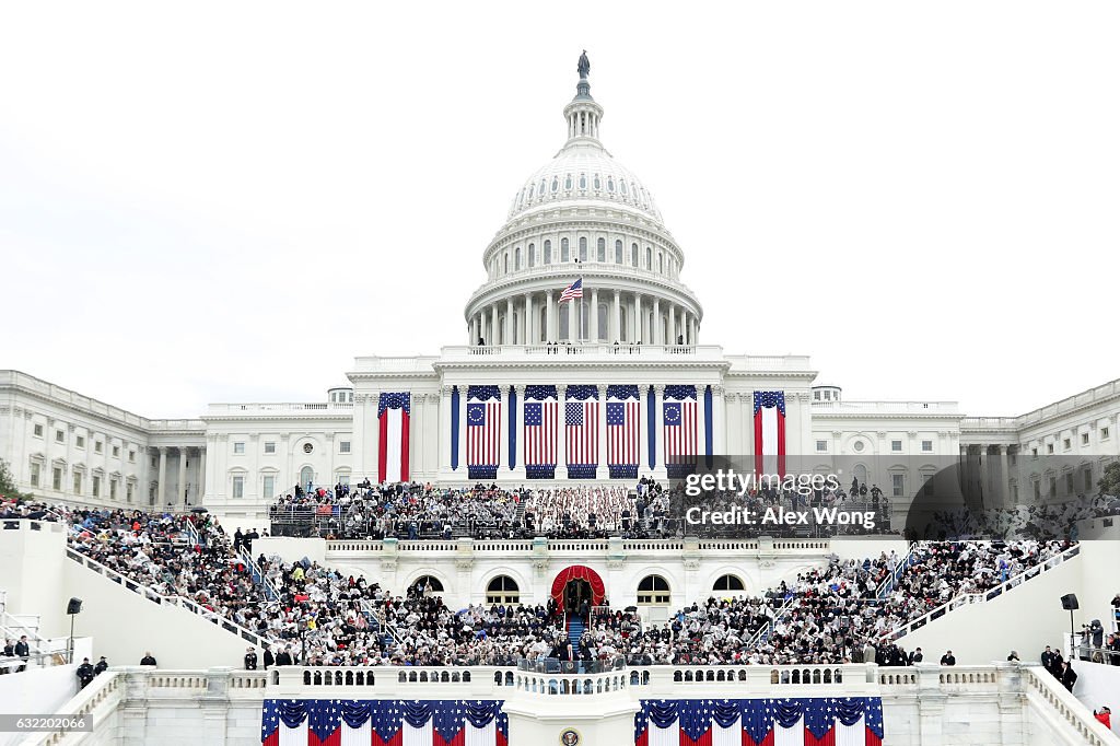 Donald Trump Is Sworn In As 45th President Of The United States