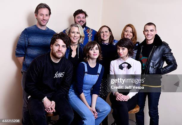 Writer/director Jeff Baena, actors Adam Pally, Lauren Weedman, Jon Gabrus, Alison Brie, Molly Shannon, Kate Micucci, Aubrey Plaza and Dave Franco...