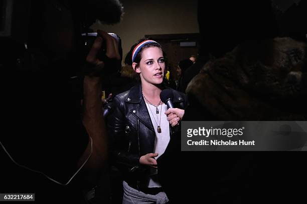 Actress Kristen Stewart attends the "Short program 1" during day 1 of the 2017 Sundance Film Festival at Prospector Square on January 19, 2017 in...