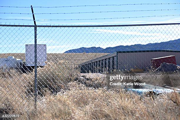 The storage units where evidence from a 10-year-old murder case was found in Canyon City, Colorado on Thursday, January 19, 2017. Seventeen-year-old...