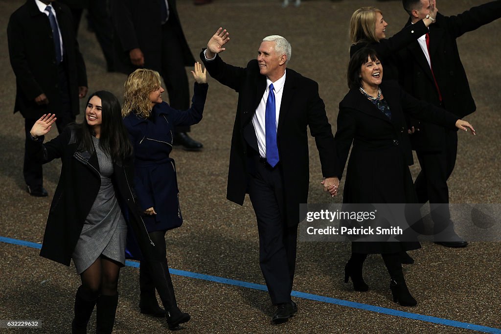 Parade Celebrates Presidential Inauguration Of Donald Trump