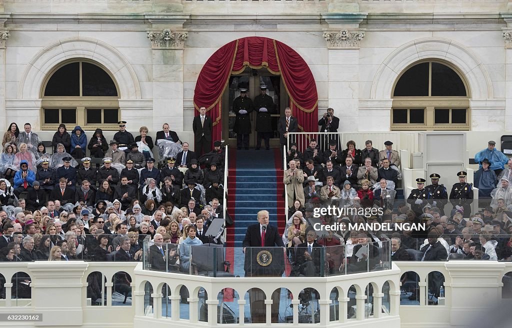 US-POLITICS-TRUMP-INAUGURATION-SWEARING IN