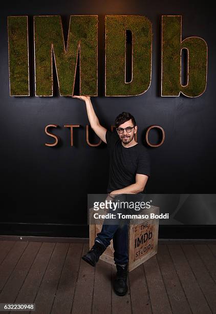 Actor Jorma Taccone of "L.A. Times" attend The IMDb Studio featuring the Filmmaker Discovery Lounge, presented by Amazon Video Direct: Day One during...