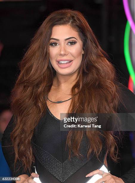 Chloe Ferry is the fifth housemate evicted from the Celebrity Big Brother House at Elstree Studios on January 20, 2017 in Borehamwood, United Kingdom.