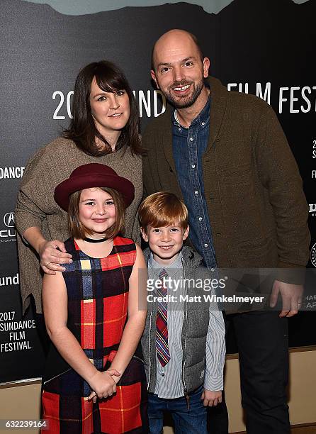 Actors Carla Gallo, Paul Scheer, Gemma Brooke Allen and Actor Landon Gordon attend the Independent Pilot Showcase during day 2 of the 2017 Sundance...