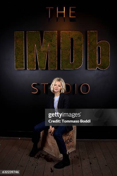 Actress Annabelle Dexter-Jones of "Cecile on the Phone" attends The IMDb Studio featuring the Filmmaker Discovery Lounge, presented by Amazon Video...