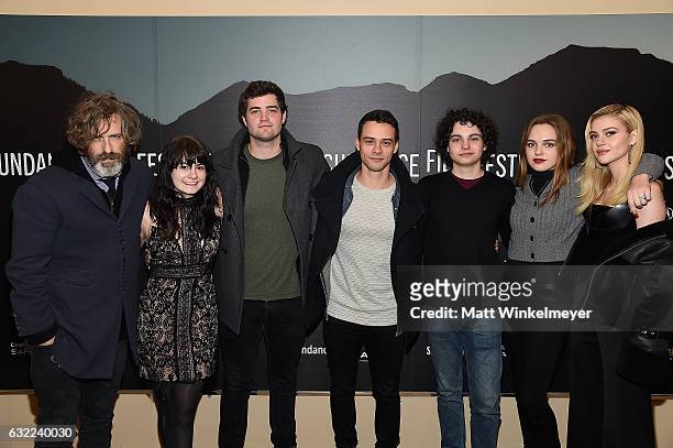 Actors Kelli Mayo, Adam Long, Ben Winchell, Max Burkholder, Odessa Young, and Nicola Peltz attend the Independent Pilot Showcase during day 2 of the...