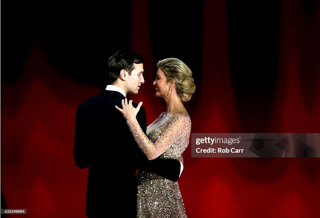 President Donald Trump Attends Inauguration Liberty Ball