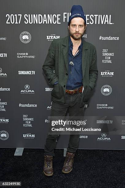 Actor Kentucker Audley attends the "L.A Times" premiere during day 2 of the 2017 Sundance Film Festival at Library Center Theater on January 20, 2017...