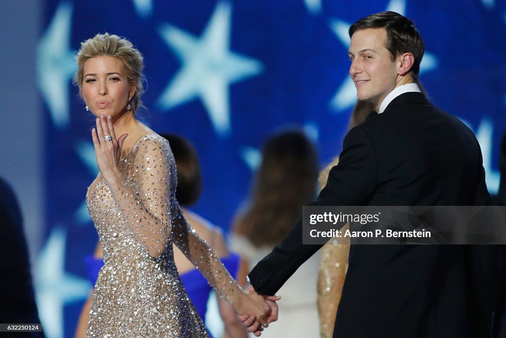 President Donald Trump Attends Inauguration Freedom Ball