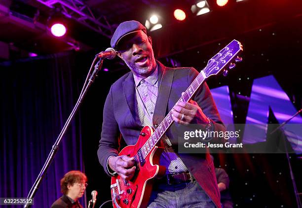 Musician Keb' Mo' performs onstage during the 2017 NAMM Show at the Anaheim Convention Center on January 20, 2017 in Anaheim, California.