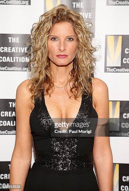 Former Apprentice contestant Summer Zervos attends The Creative Coalition's Inaugural Ball for the Arts at the Harman Center for the Arts on January...