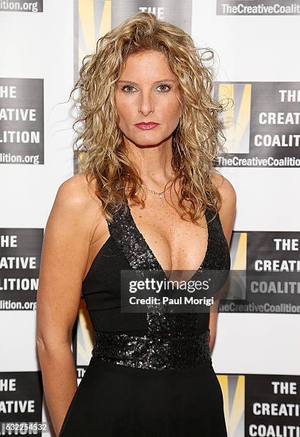 Former Apprentice contestant Summer Zervos attends The Creative Coalition's Inaugural Ball for the Arts at the Harman Center for the Arts on January...