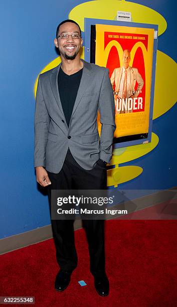 Chris Greene attends "The Founder" movie premiere at Landmark Midtown Art Cinema on January 20, 2017 in Atlanta, Georgia.