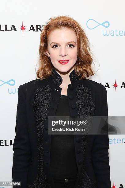 Ashley Bell at the 'Novitiate' party in the Stella Artois Filmmaker Lounge during the Sundance Film Festival on January 20, 2017 in Park City, Utah.