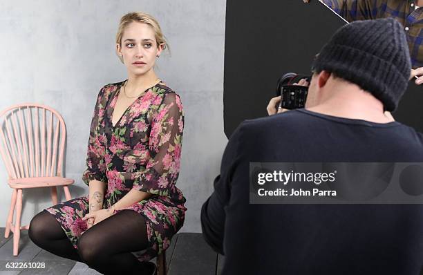 Jemima Kirke from the film 'The Little Hours' poses for a portrait in the The Hollywood Reporter 2017 Sundance Studio At Sky Strada - Day 1 - 2017...