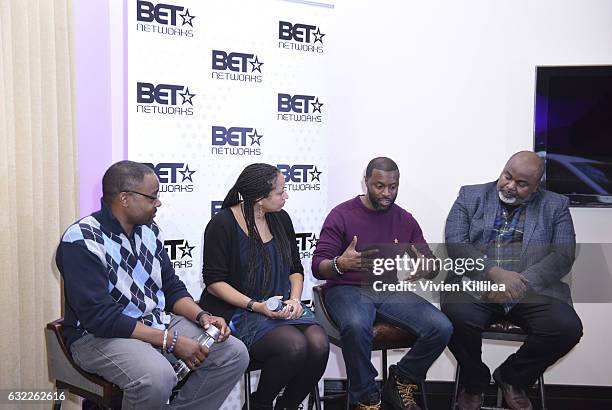 Principal at Liquid Soul Tirrell D. Whittley, Head of Original Programming at BET Zola Mashariki, director Rob Hardy and co-founder and President of...